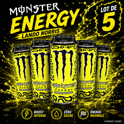 Monster Energy Lando Norris Lot de 5
