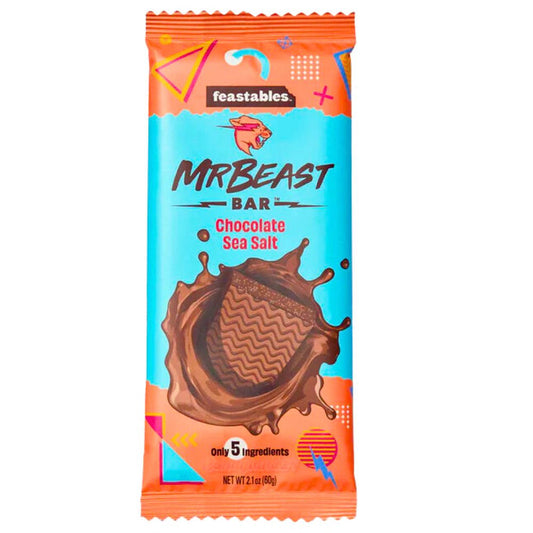 Mr Beast Feastables Chocolate bar sea salt