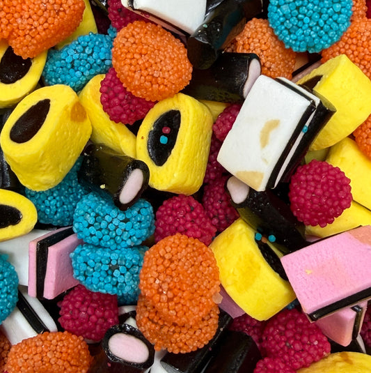 Réglisse Licorice Allsorts Vidal 100g