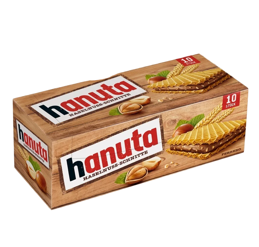 Ferrero Hanuta - Crème De Cacao Délicate Aux Noisettes Croquantes 05/05/2026