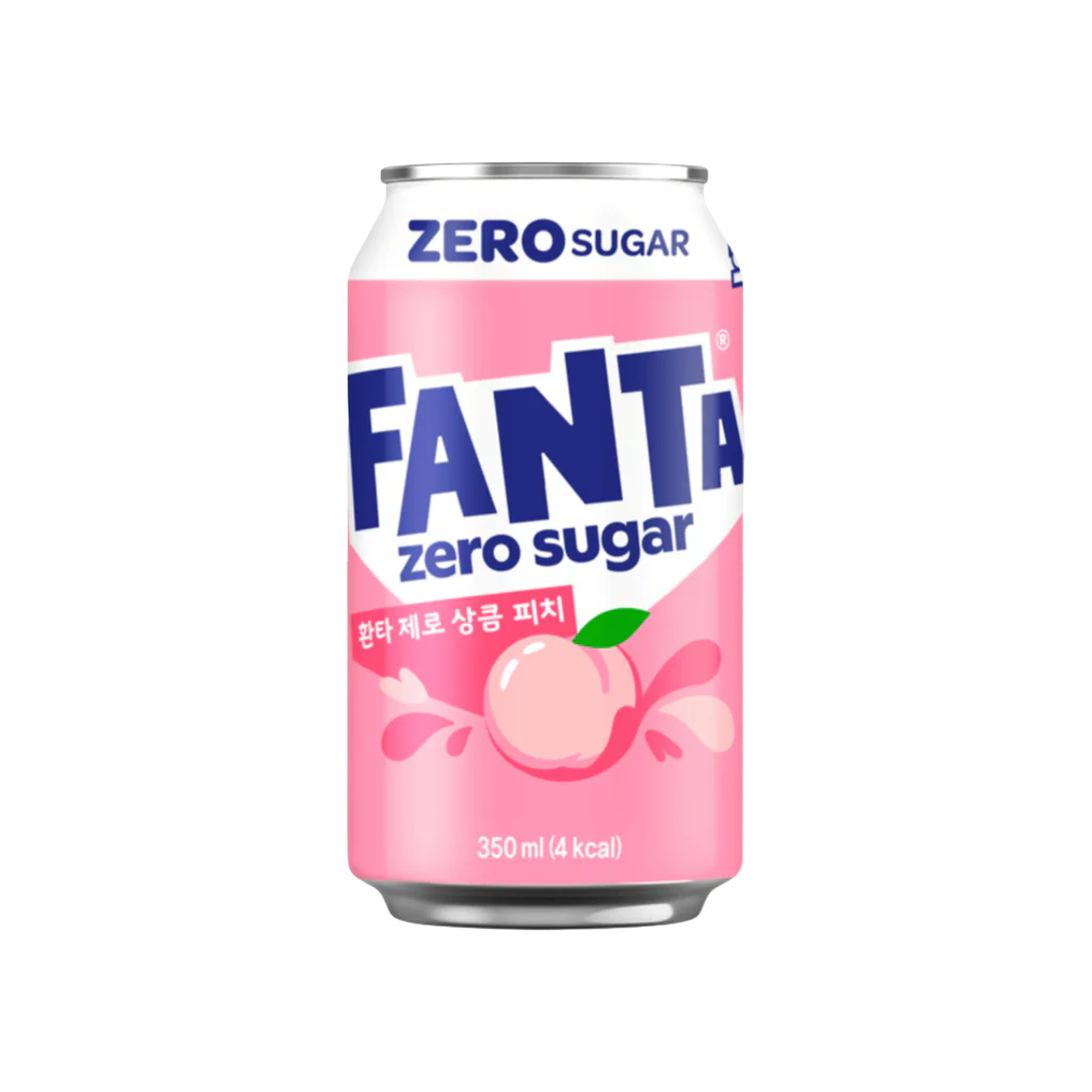 Fanta Korea Pêche Blanche sans sucre