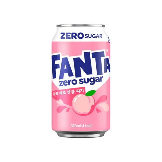 Fanta Korea Pêche Blanche sans sucre