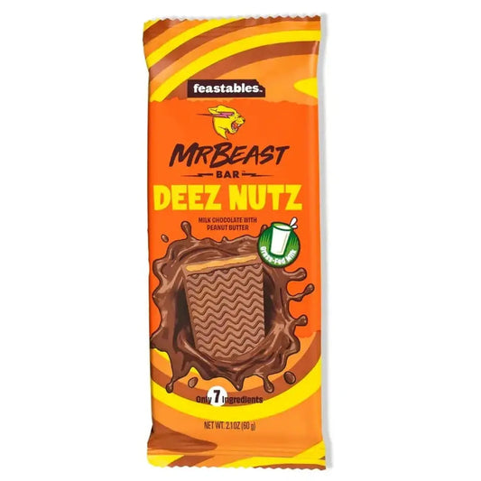 Mr Beast Feastables Chocolate with peanut butter