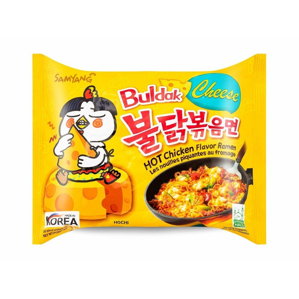 Samyang Nouilles Buldak poulet épicé & goût Fromage