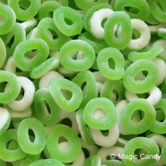 Anneaux pomme sucrés 100g