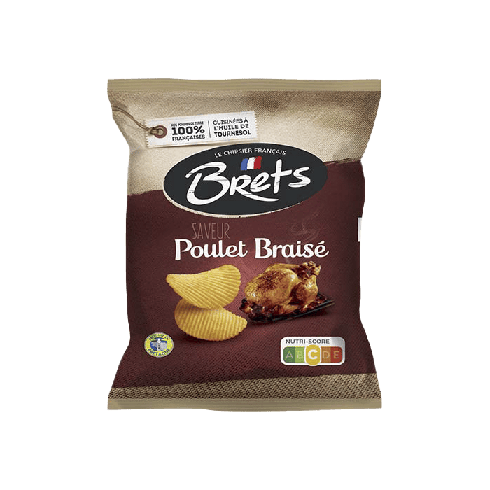 Chips Brets Poulet Braisé 25g