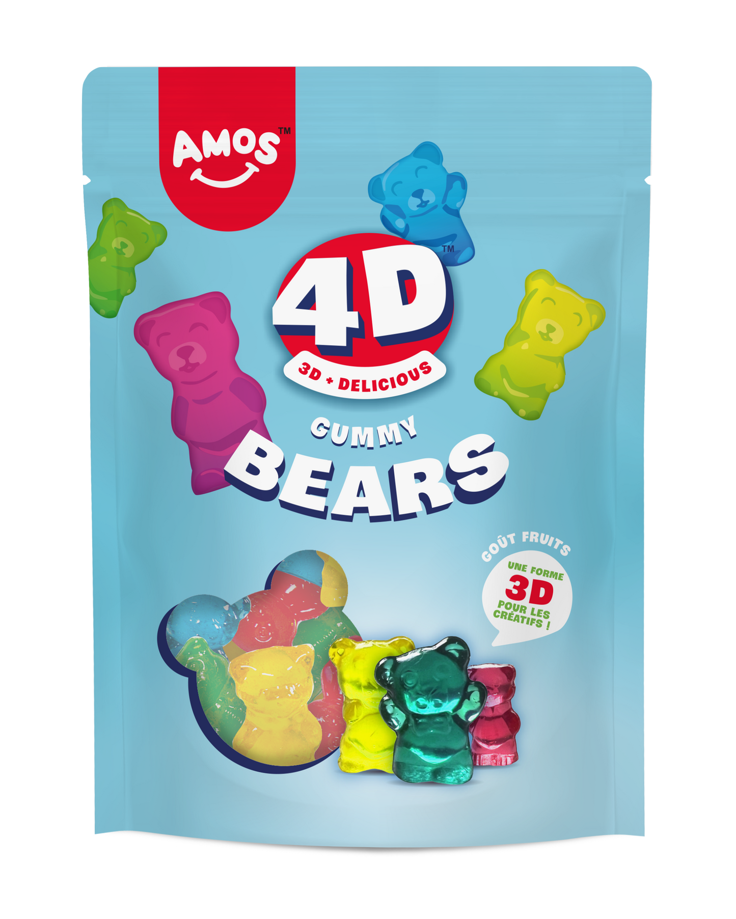 Amos Gummy Bears 4D