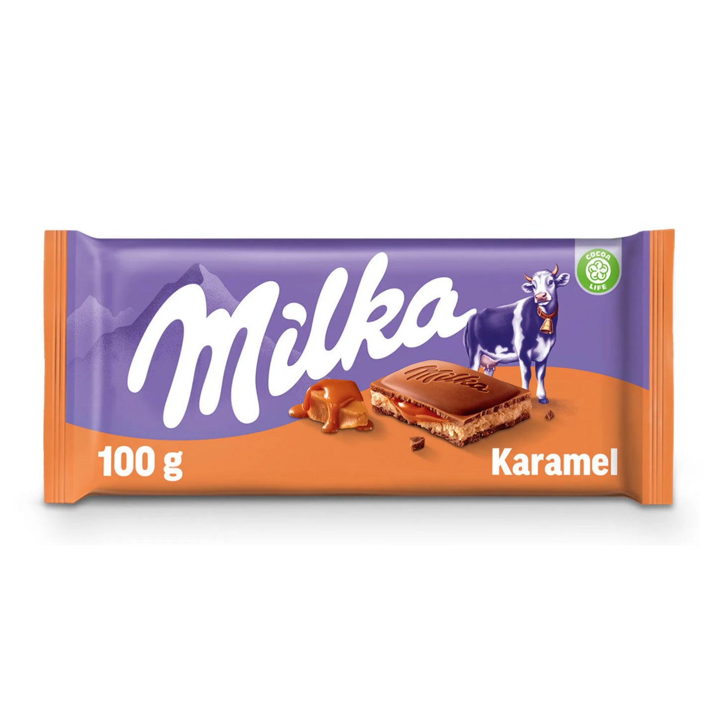 Tablette Milka Caramel
