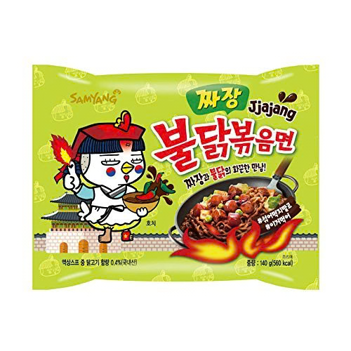 Samyang Nouilles Buldak poulet épicé & Jjajang