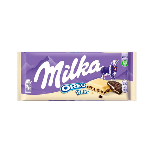 Tablette Milka Oreo Chocolat Blanc 100g