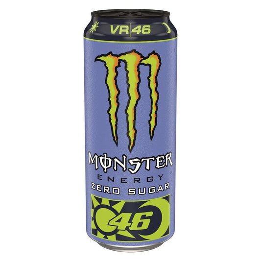 Monster Energy VR46 Zero Sugar 500ml | Valentino Rossi