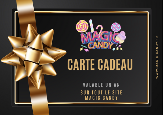 Carte Cadeau Magic candy