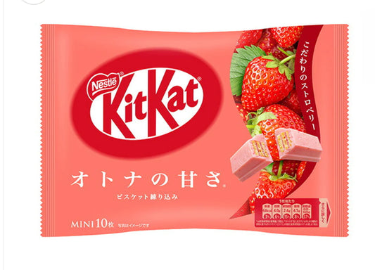 Kit Kat Fraise Japon