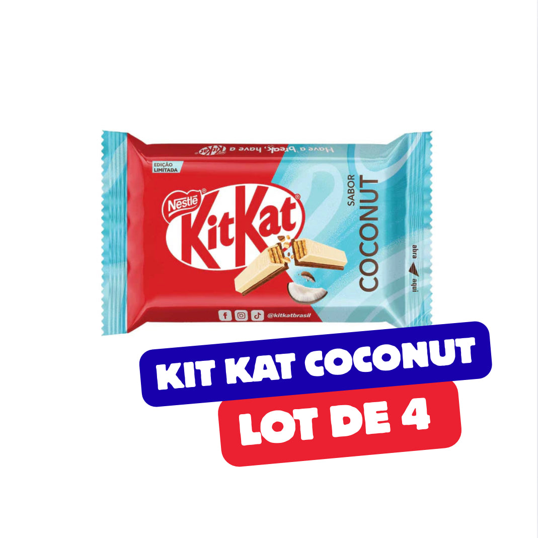 Kit Kat Coconut Lot de 4 26/12/25