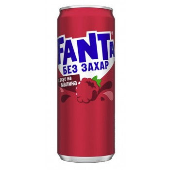 Fanta Framboise sans sucre