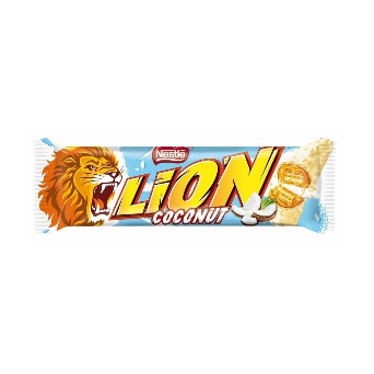 Lion noix de coco chocolat blanc