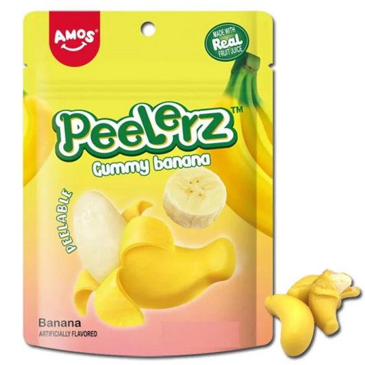 Bonbons à éplucher - Amos Peelerz Gummy Banane 120g