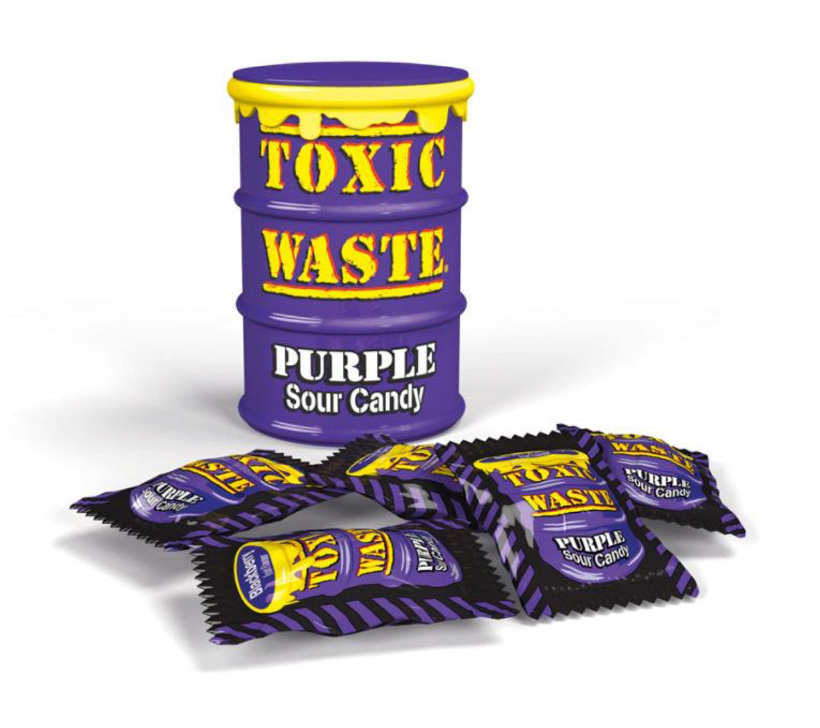 Déchets toxiques violet