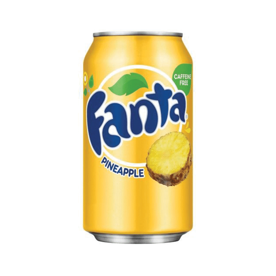 Fanta ananas 355ml (juillet 2024)