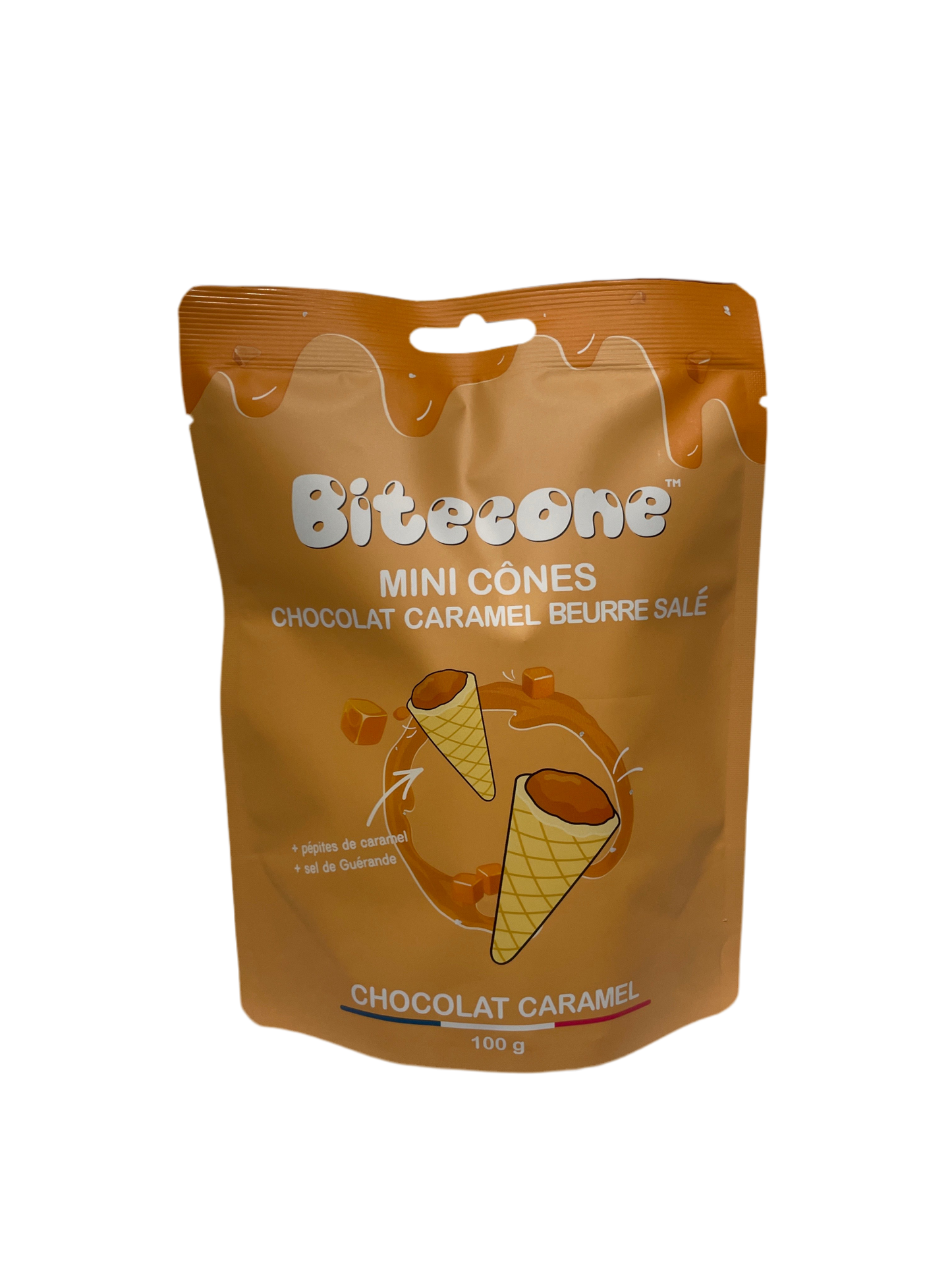 Bitecone mini cônes de glace chocolat caramel beurre salé 100g
