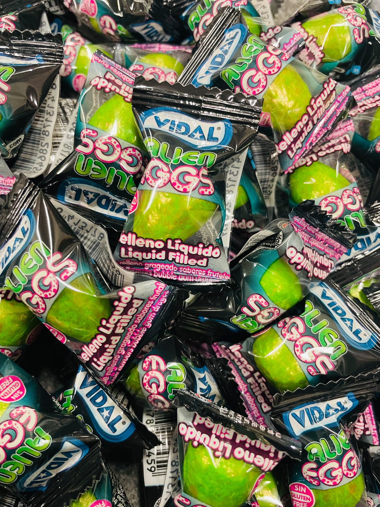 Vidal Alien eggs bubble gum