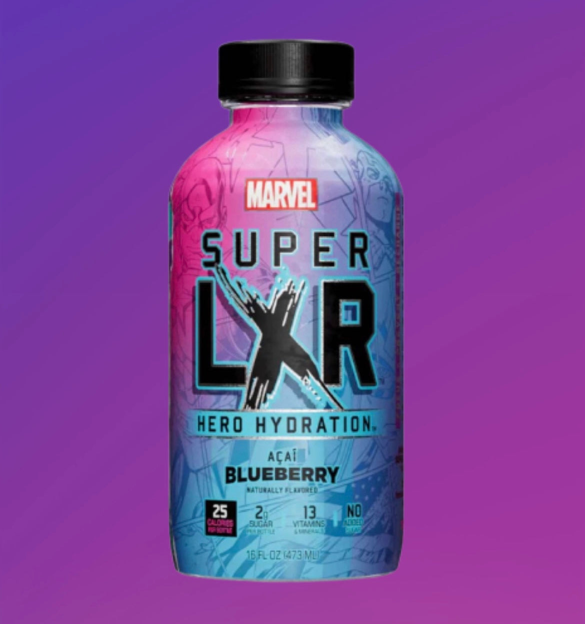 Arizona Marvel Super LXR Blueberry Açaí