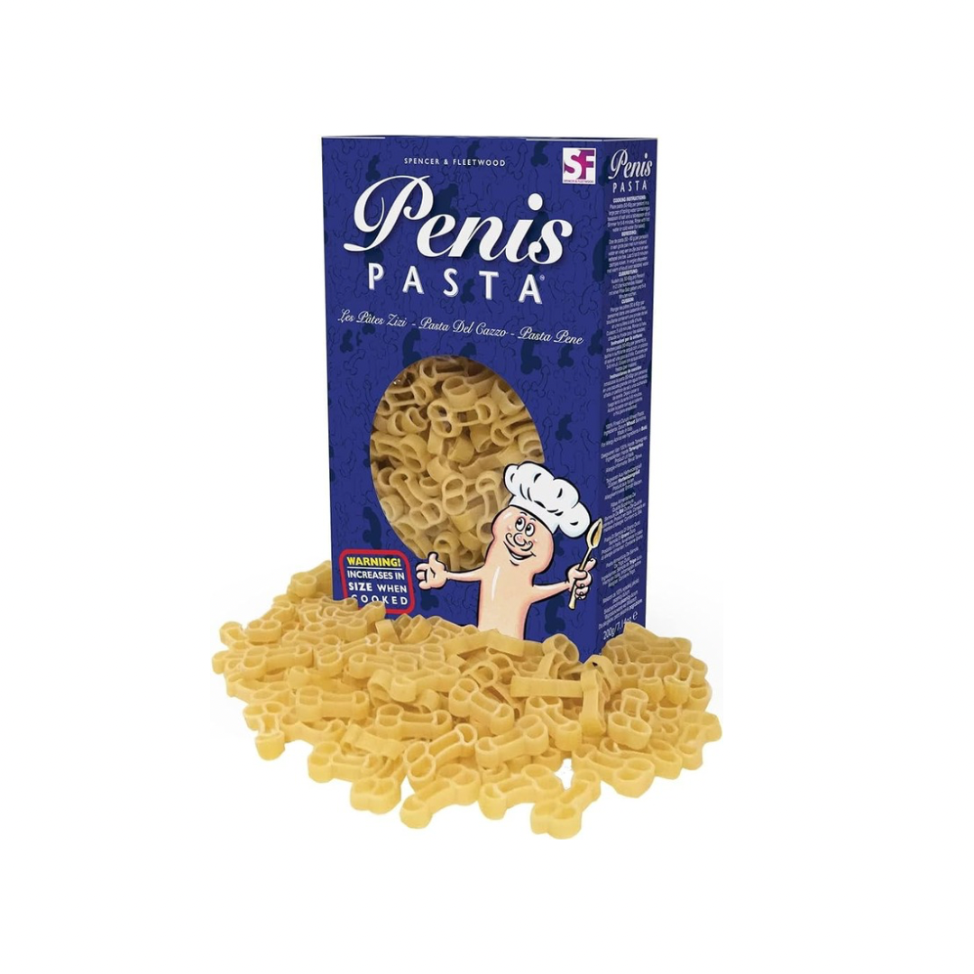 Pâtes en forme de pénis (Pasta pénis)