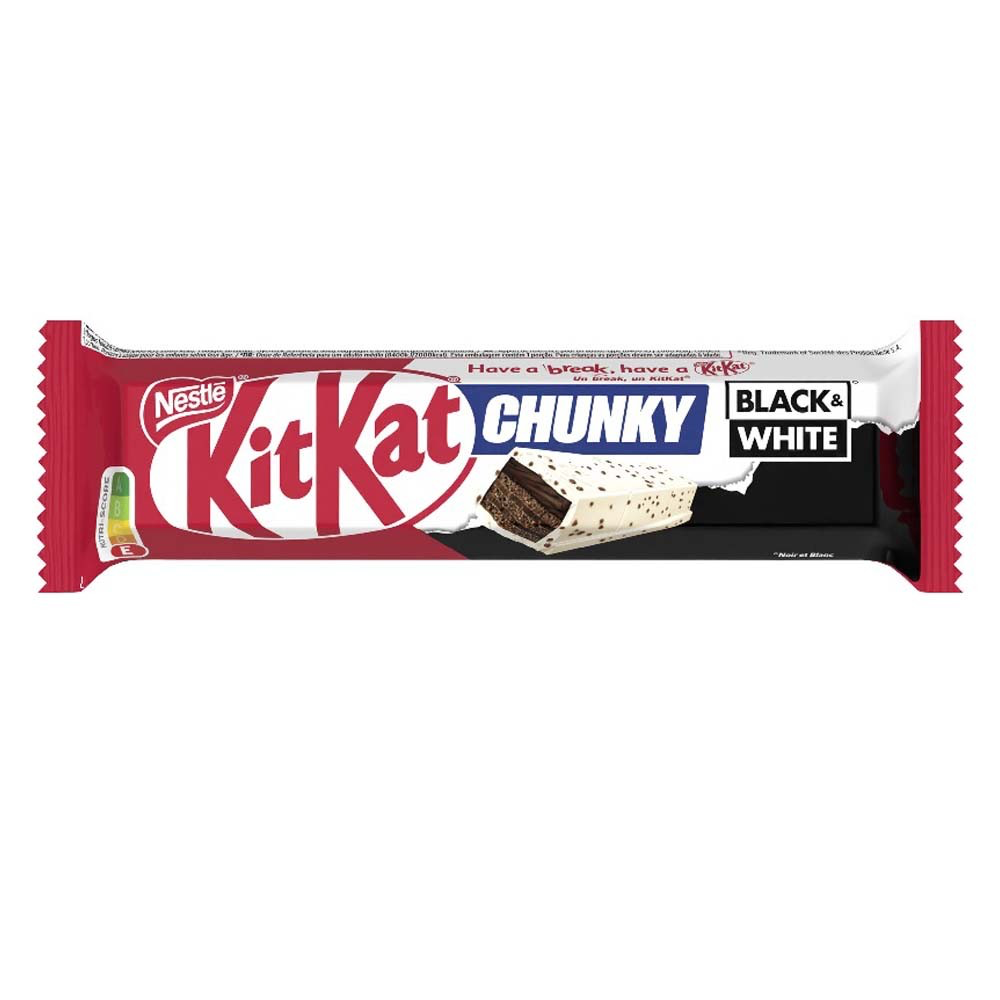 Kitkat chunky black&white New