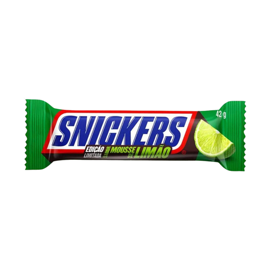 Snickers citron vert (produit rare)