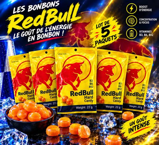 Bonbons Red Bull Hard Candy X5 paquets