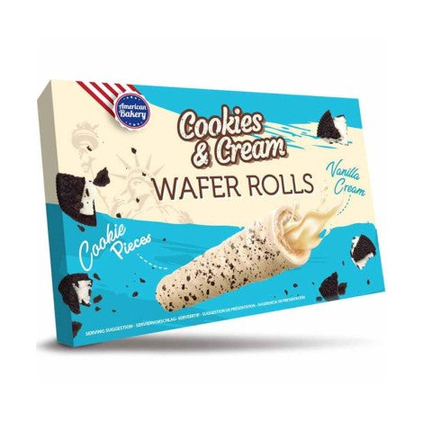 Wafer Rolls cookies and cream