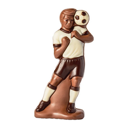 Footballeur en chocolat moulage 100g 8/03/24