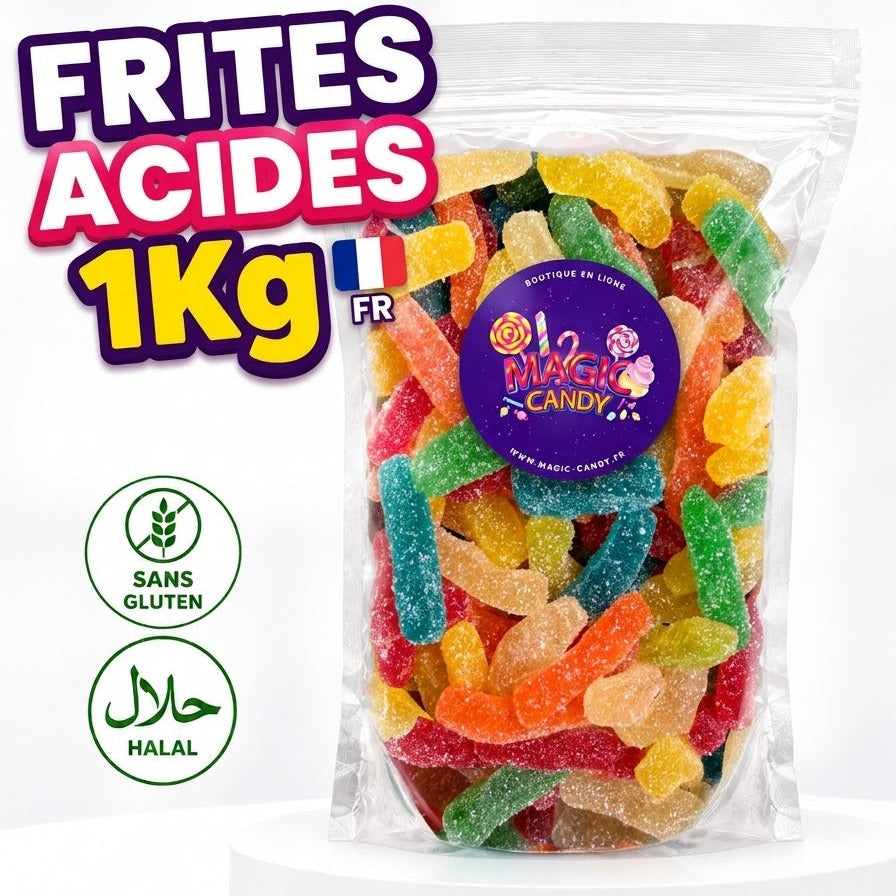 Frites acides 1KG