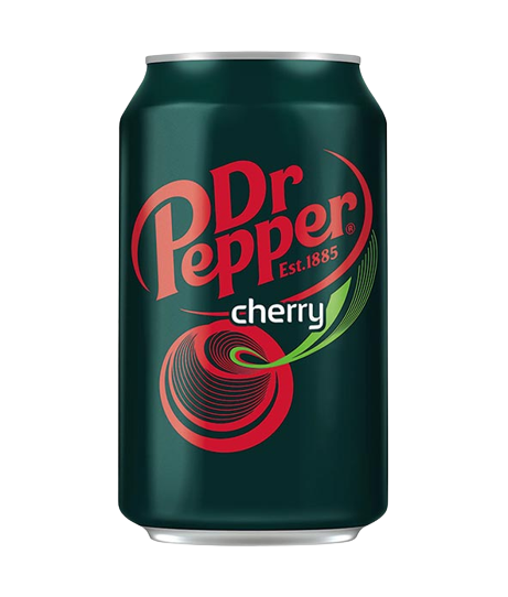 Soda Dr Pepper cerise