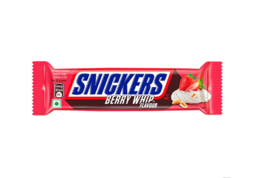 Snickers Berry Whip Fraise (produit rare)