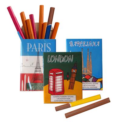 Cigarette en chocolat «choco sticks»  lot de 3