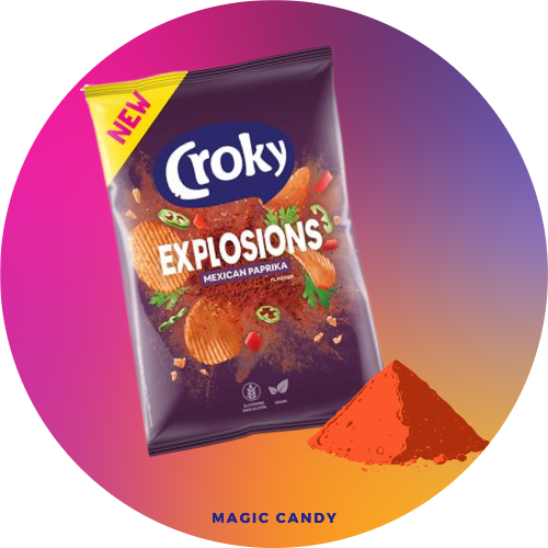 Croky chips Explosions Mexican Paprika 150g ANTI GASPI