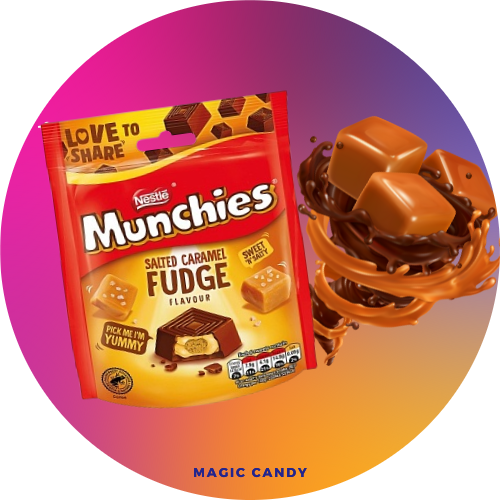 Nestle Munchies Fudge au caramel salé