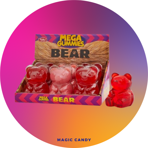 Mega bonbons Gummies Jelly Bears Midi 350g