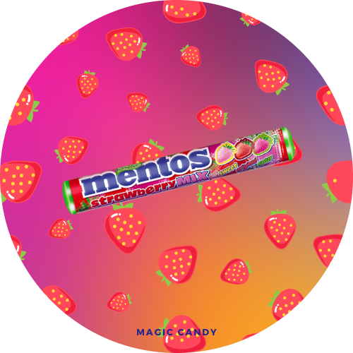 Mentos mix fraise