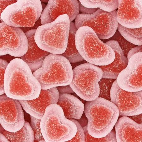 Coeur rose haribo 100g