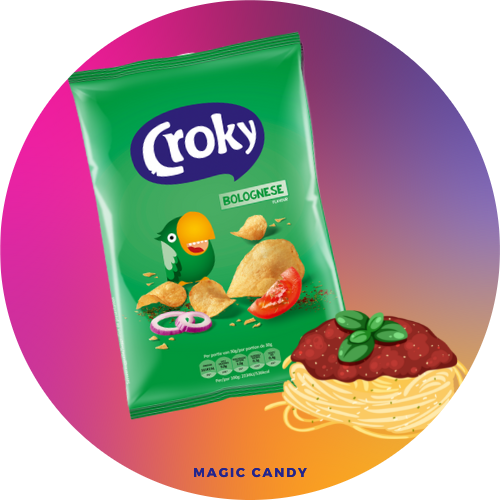 Croky chips bolognese 40g  (Petit Format) ANTI GASPI 1/09/2023