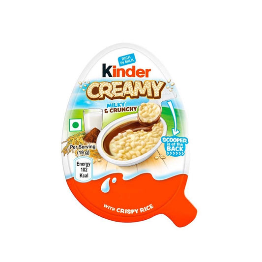 Kinder creamy milky & crunchy