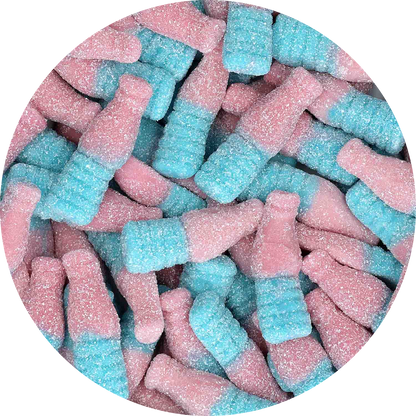 Bouteilles bubble gum 100g