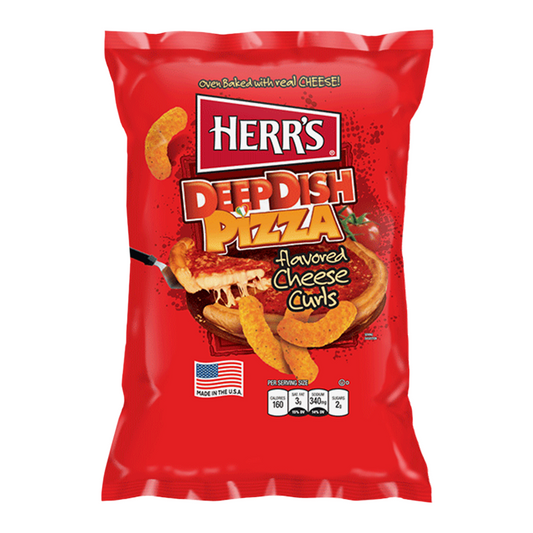 Herr's Deep Dish Pizza Cheese Curls 5/10/24