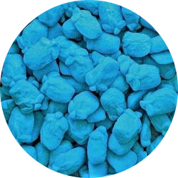 Framboise fouettées bleues 100g